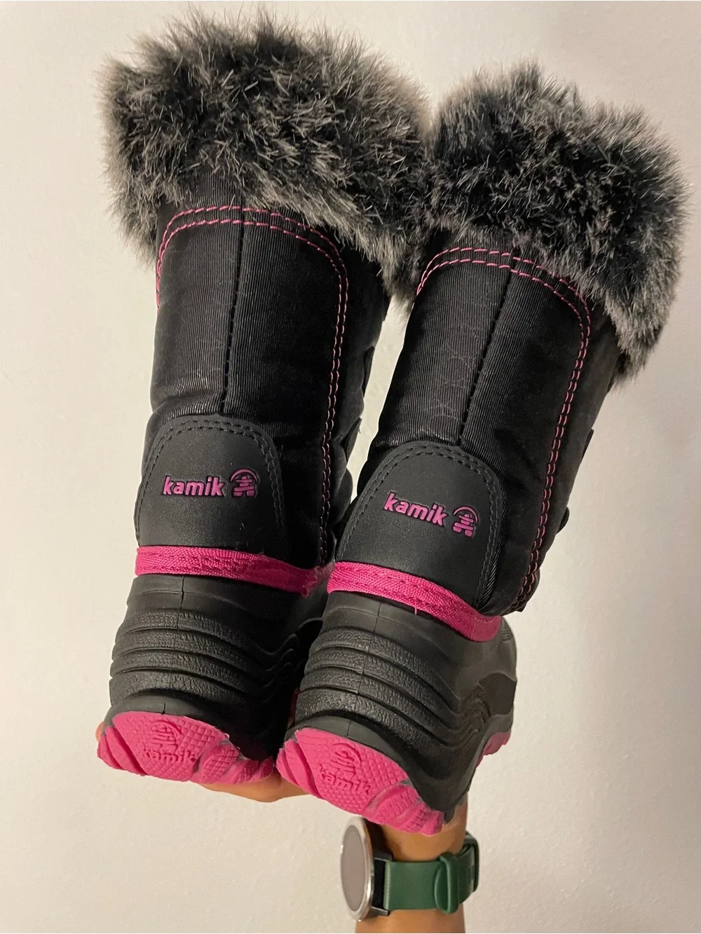 Kamik Snowgypsy 3 Girls Toddler Snow Winter Boots Waterproof Sz 11
